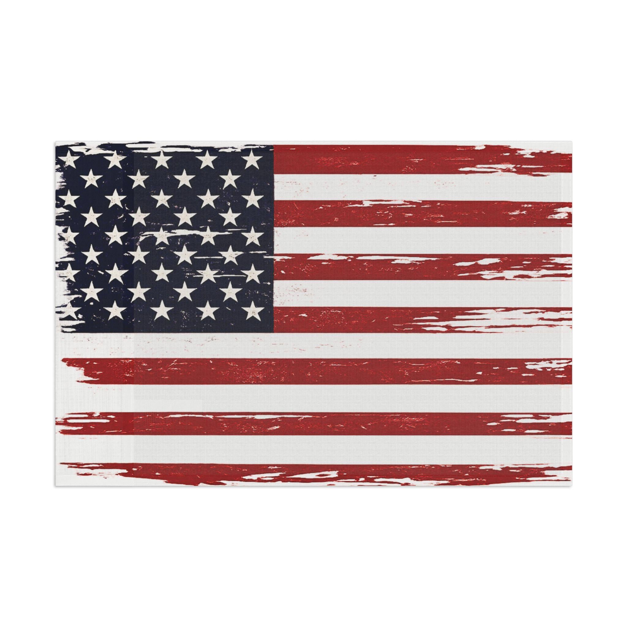 Rugged American Flag