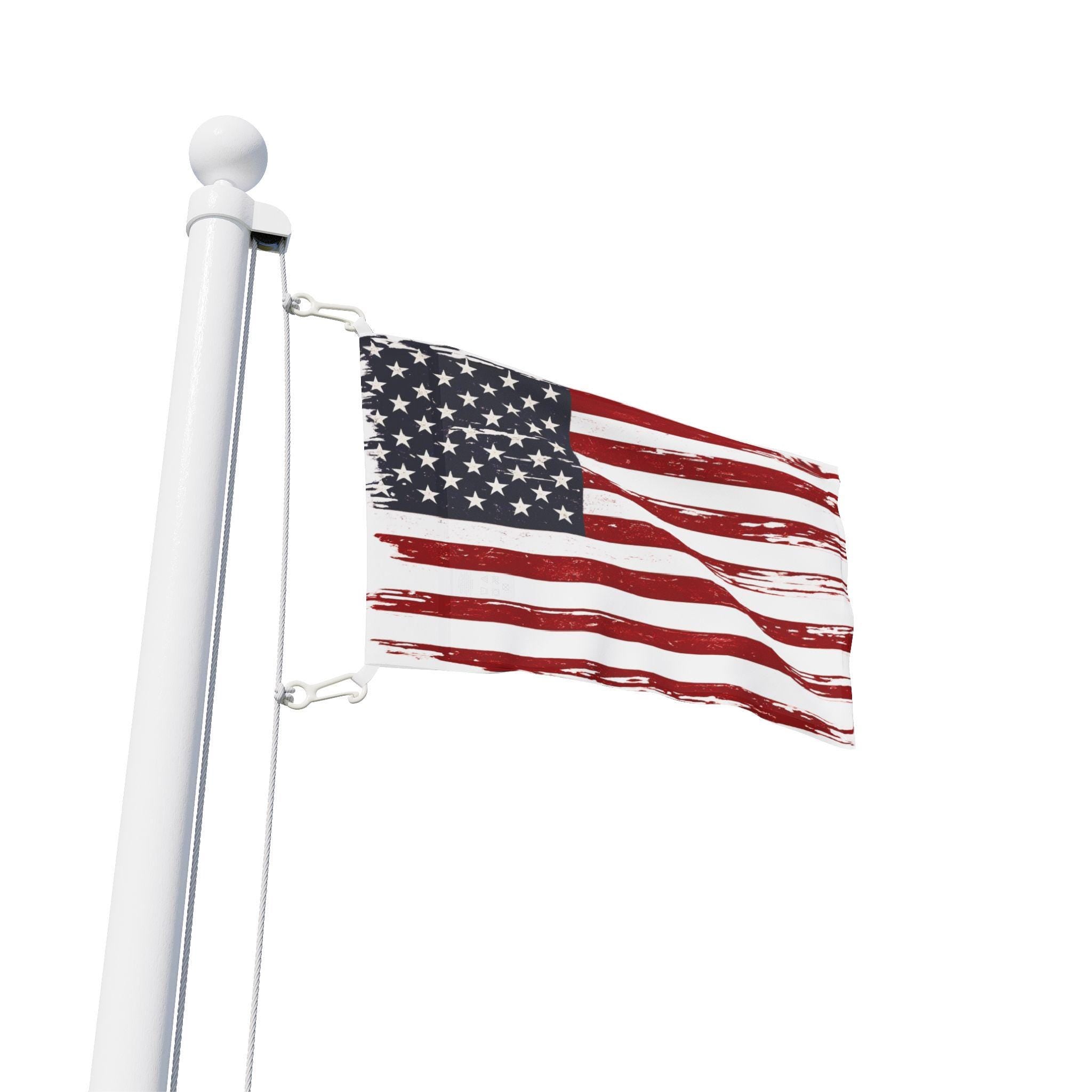 Rugged American Flag