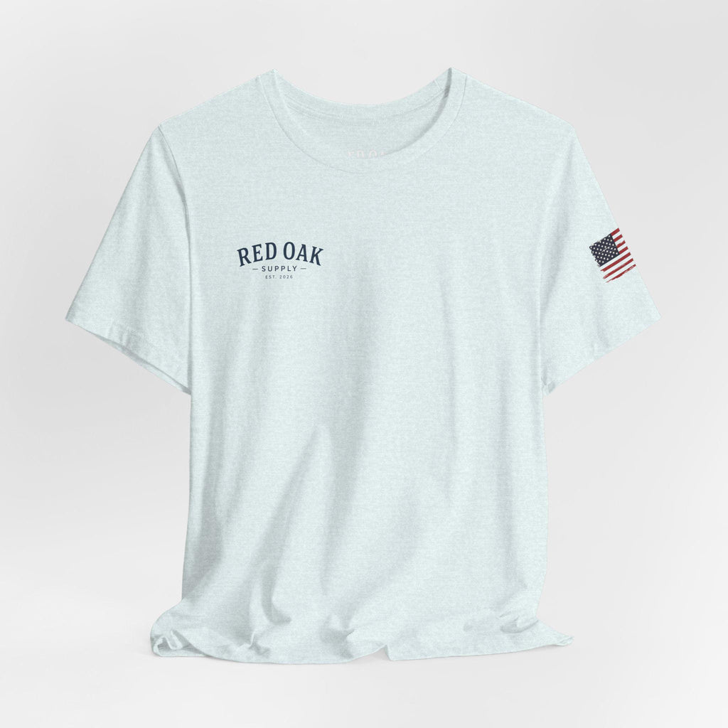 American Flag Sleeve Tee