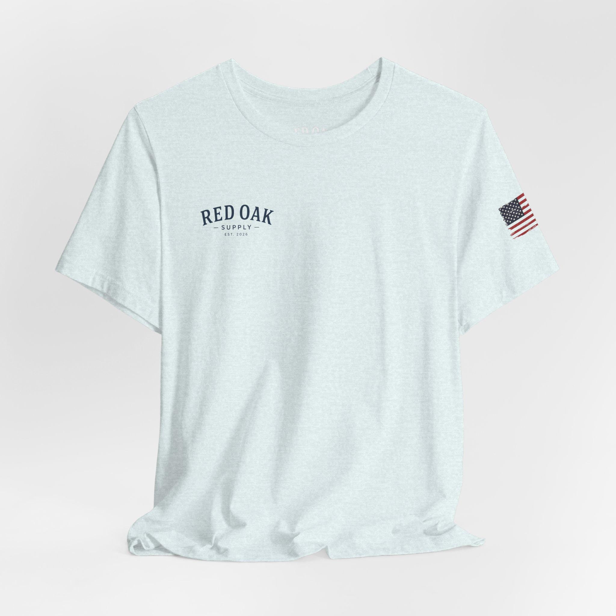 American Flag Sleeve Tee