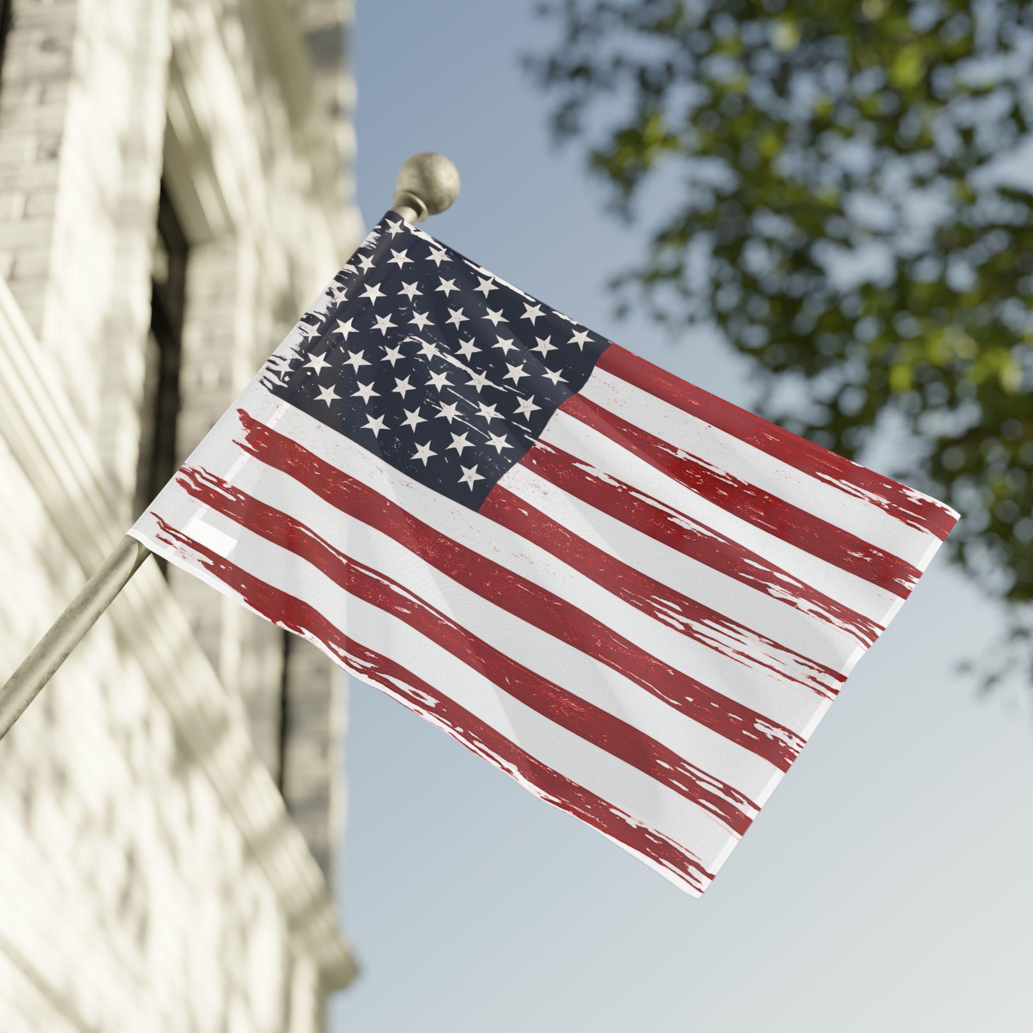 Rugged American Flag