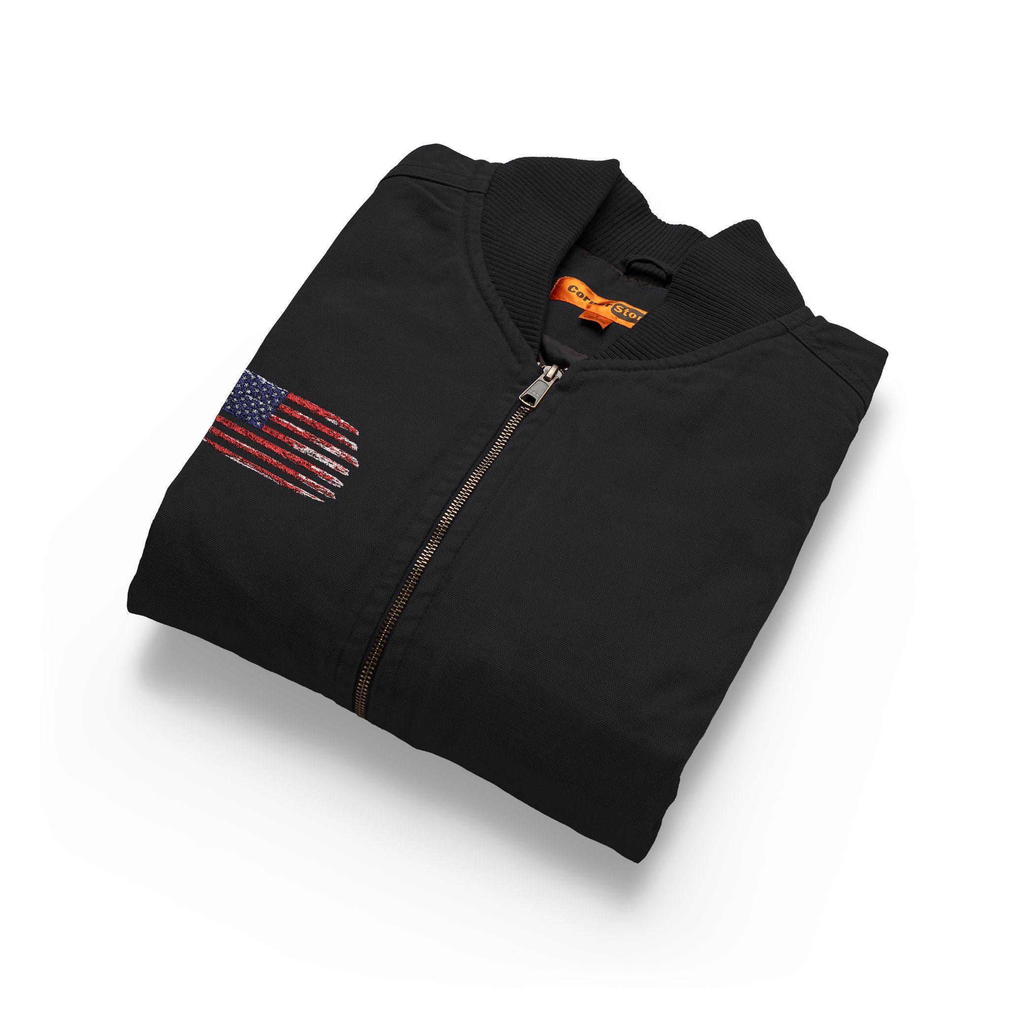 American Flag Embroidery Vest
