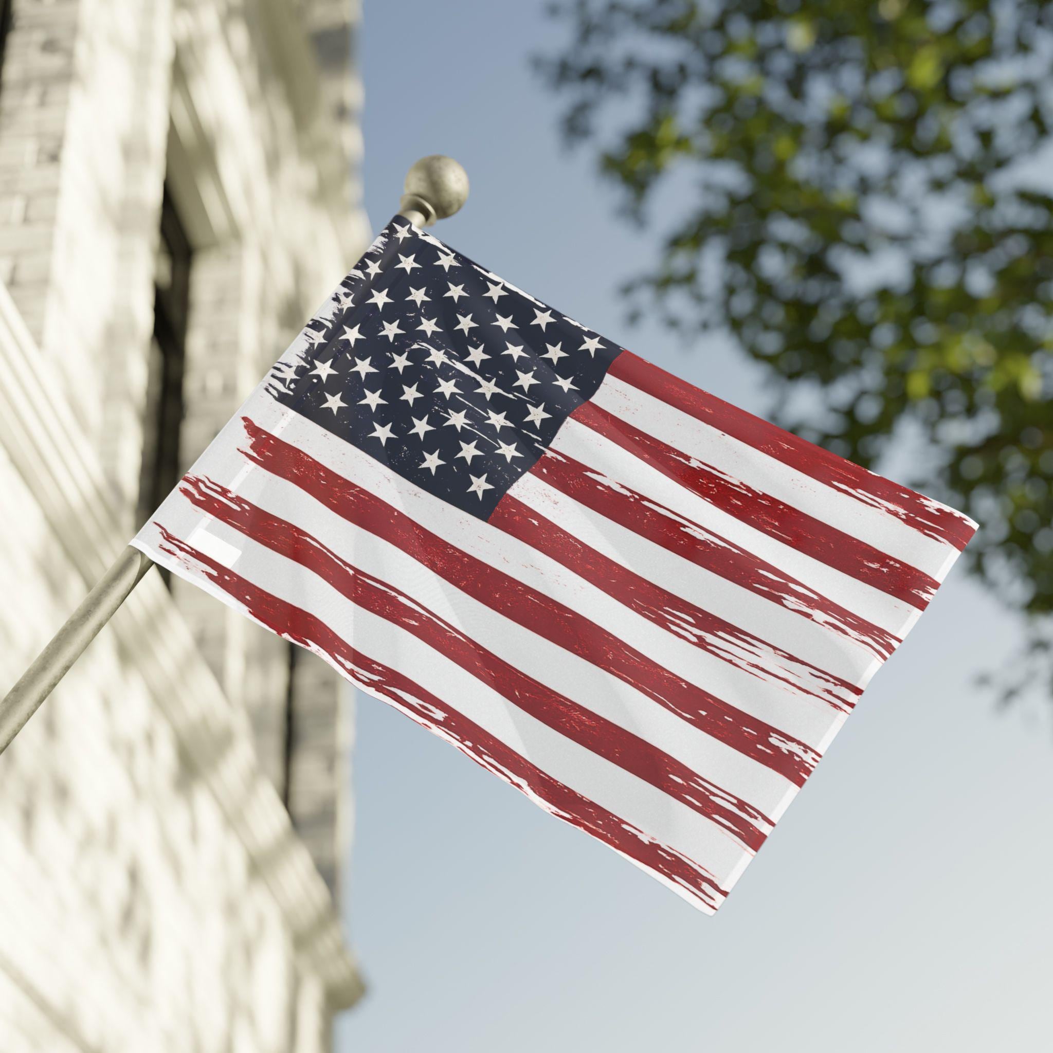 Rugged American Flag