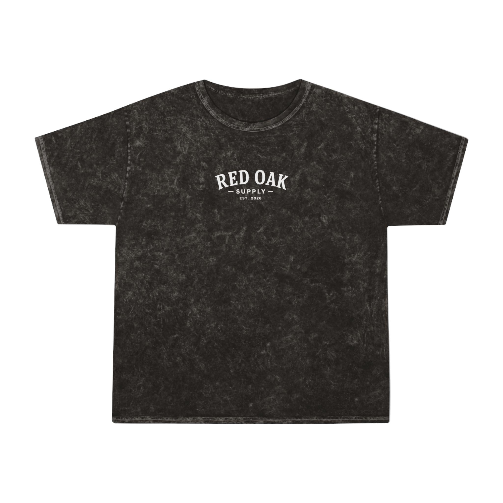 Mineral Washed American Flag T-Shirt - Red Oak Supply