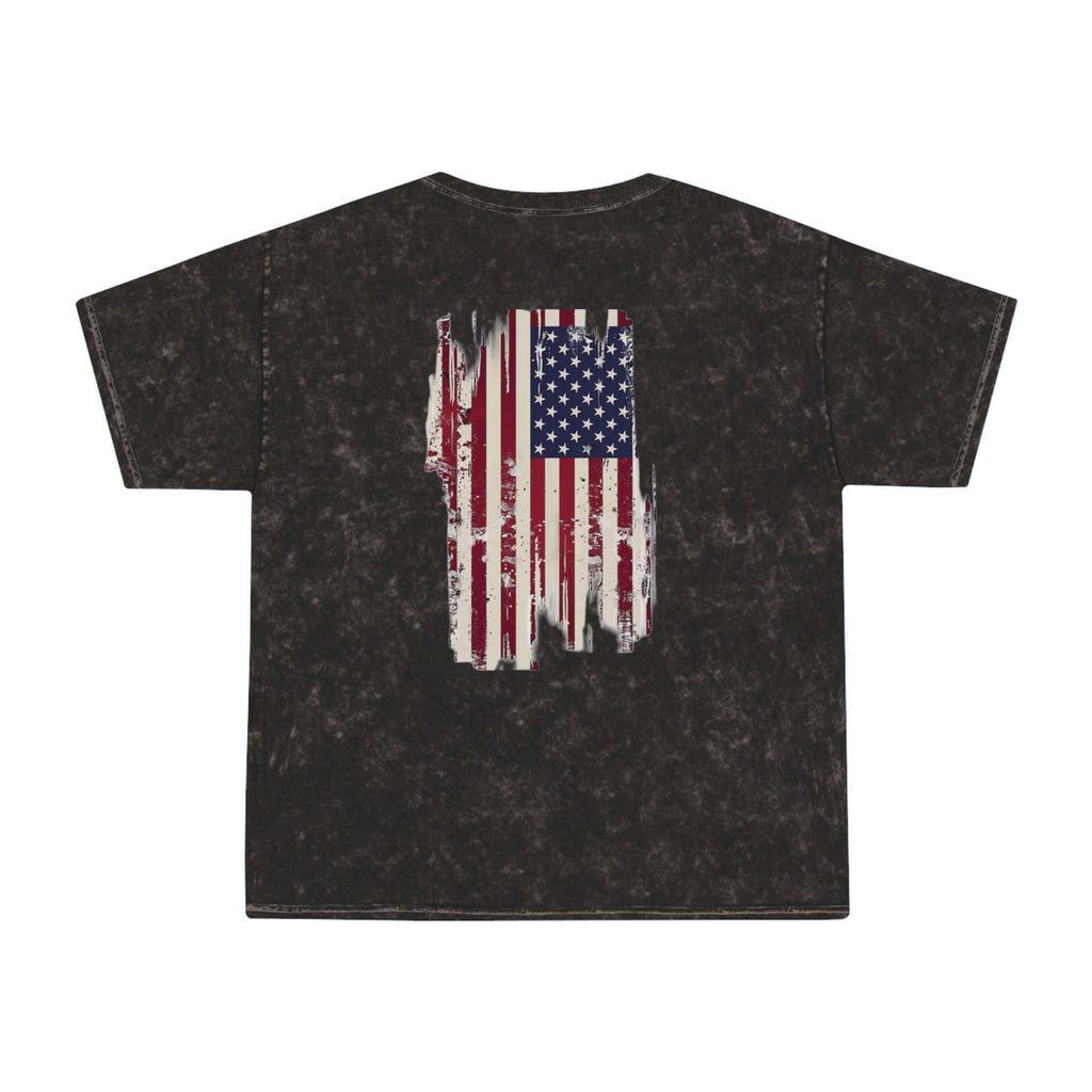 Mineral Washed American Flag T-Shirt - Red Oak Supply