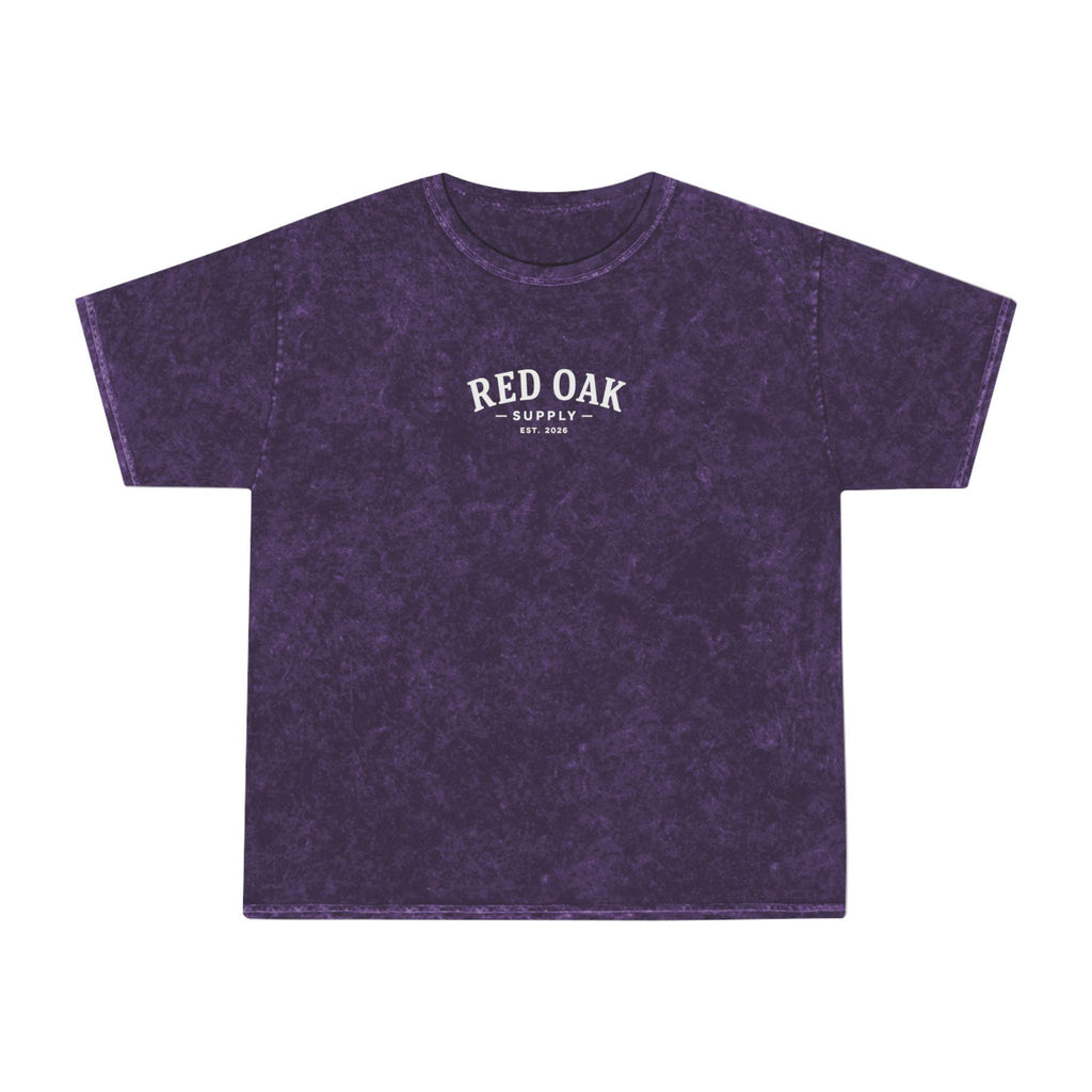 Mineral Washed American Flag T-Shirt - Red Oak Supply