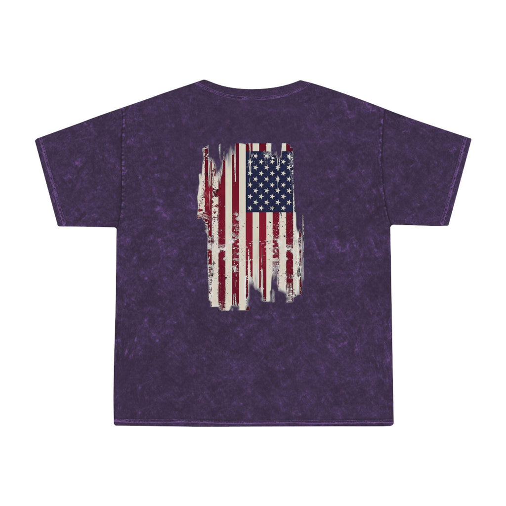 Mineral Washed American Flag T-Shirt - Red Oak Supply