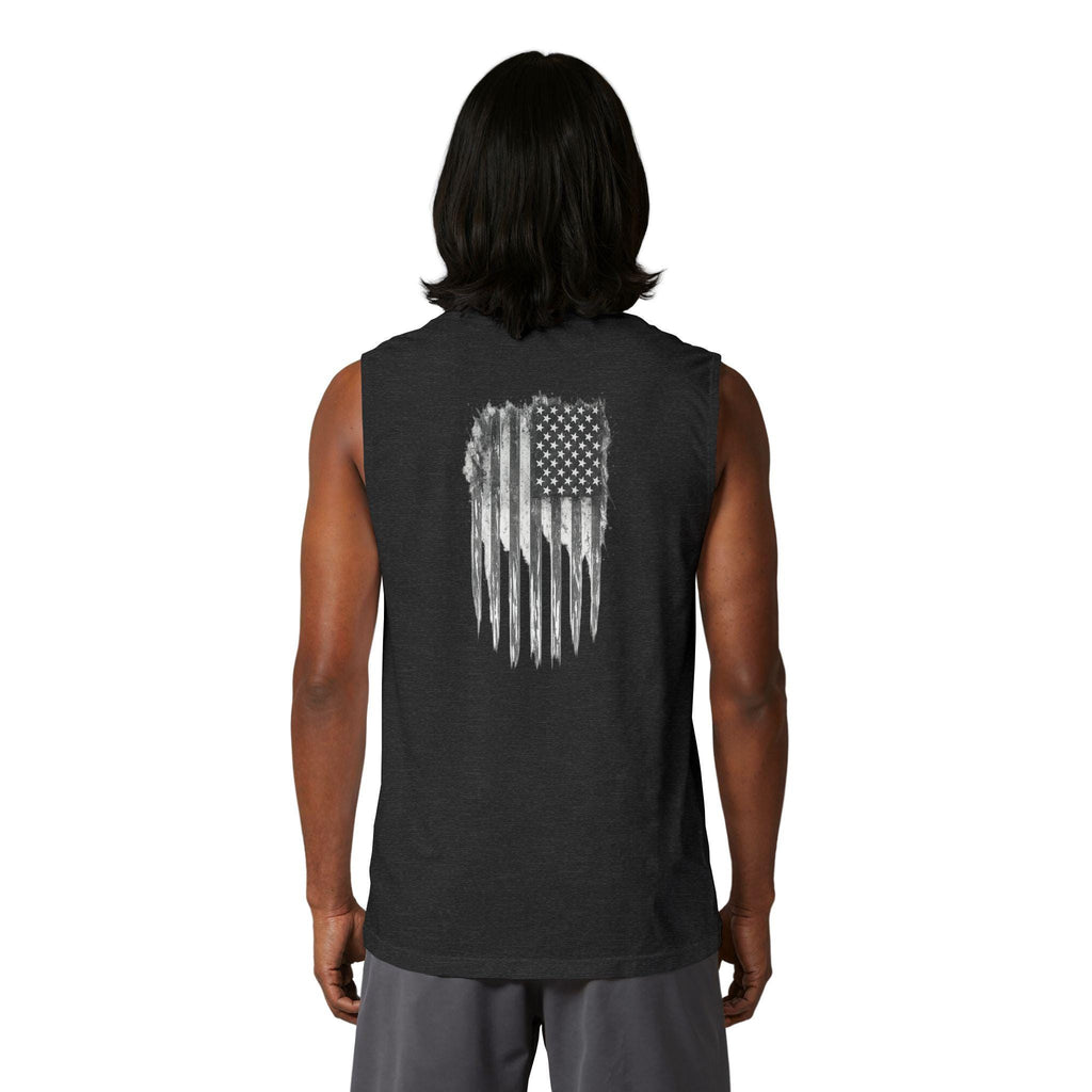 American Flag - 1776 Muscle Tank