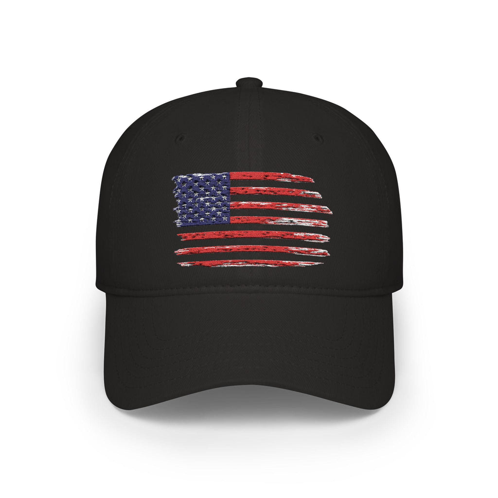 Embroidered American Flag Hat