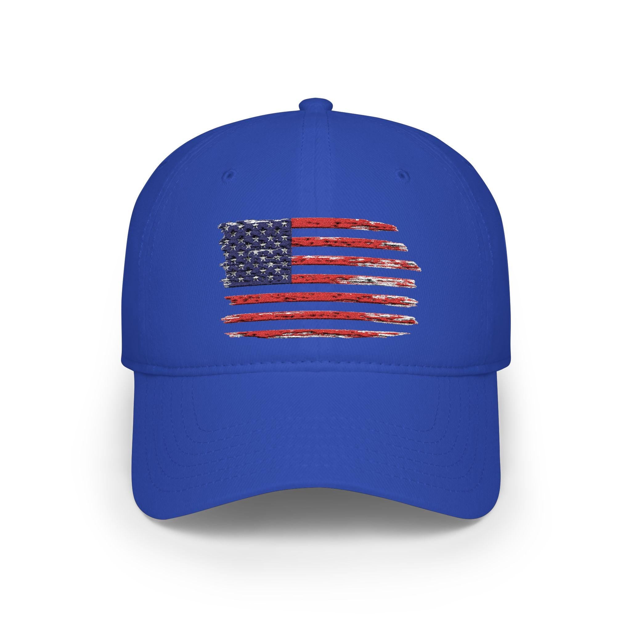 Embroidered American Flag Hat