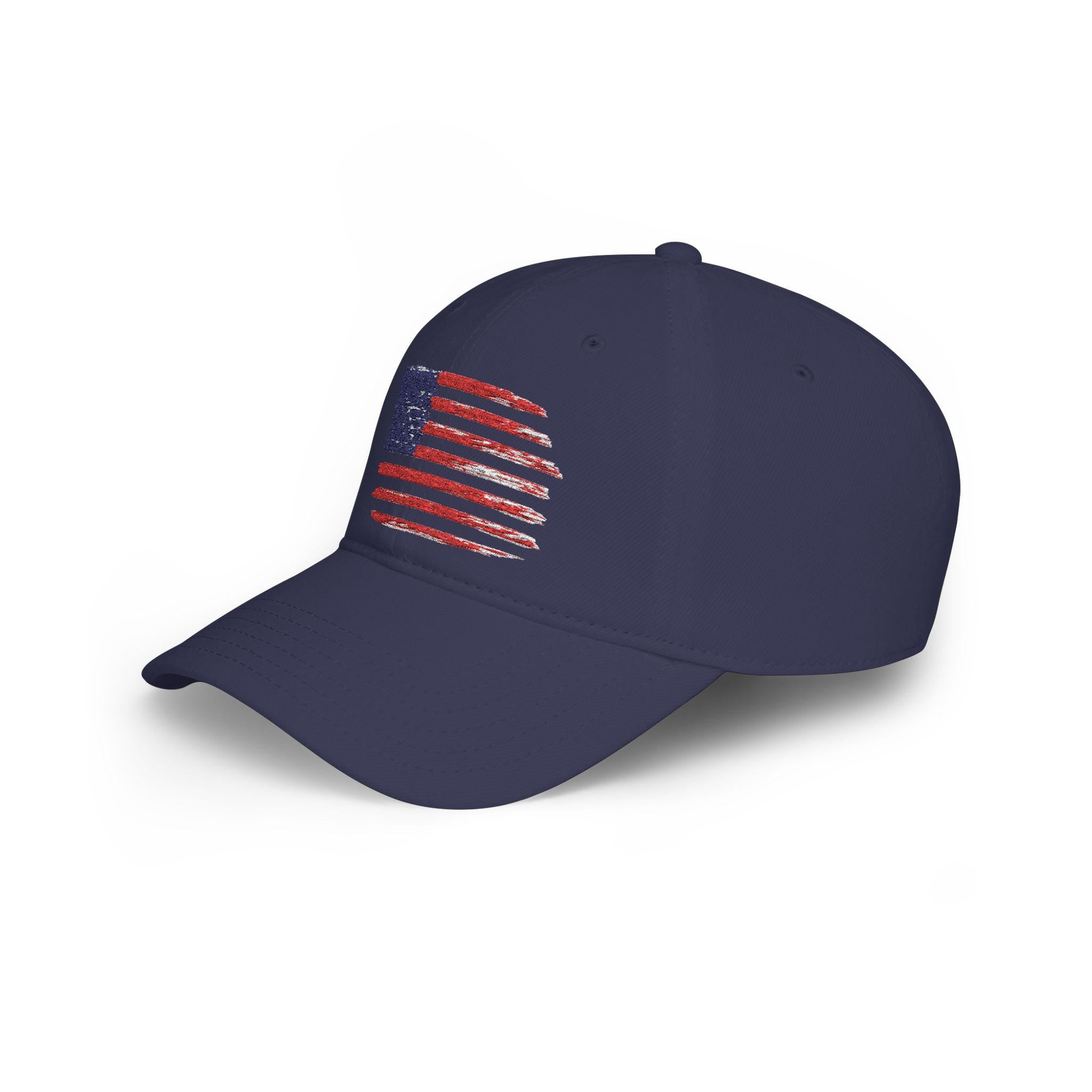 Embroidered American Flag Hat
