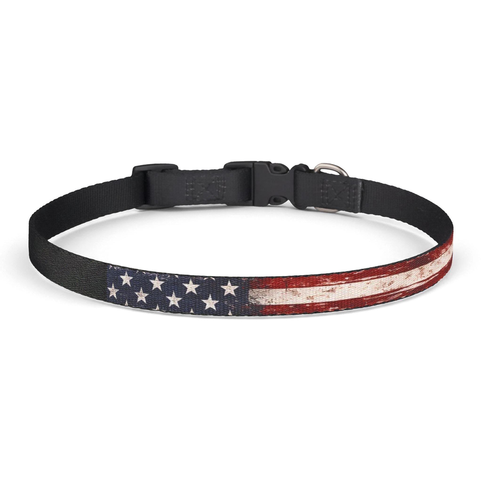 American Flag Clip-on Pet Collar