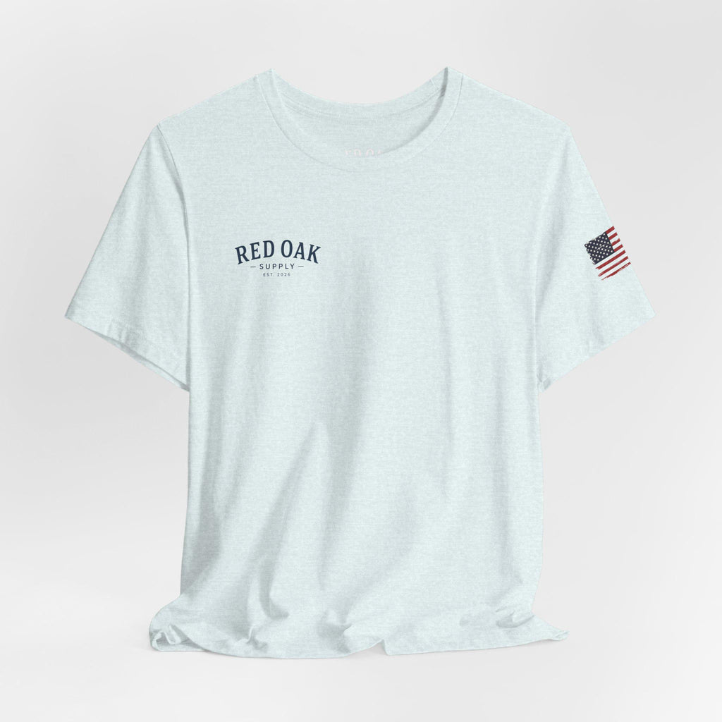 American Flag Sleeve Tee