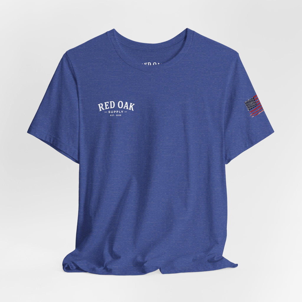 American Flag Sleeve Tee