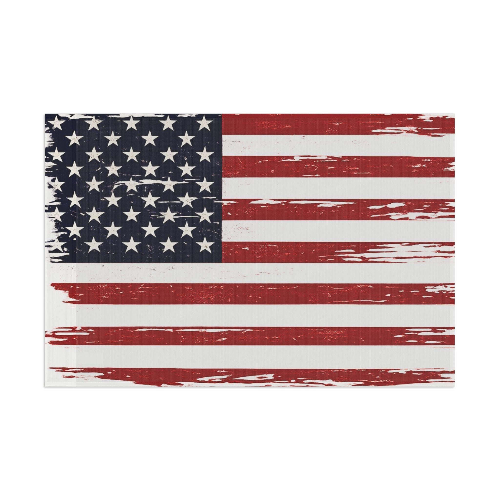 Rugged American Flag