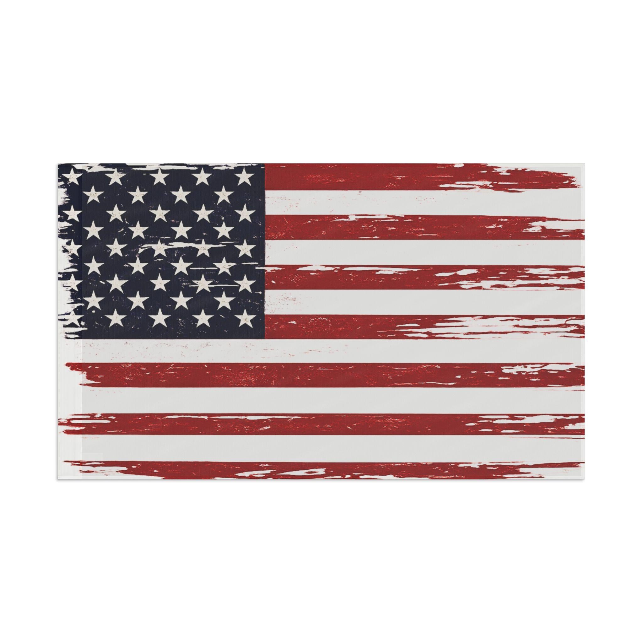 Rugged American Flag