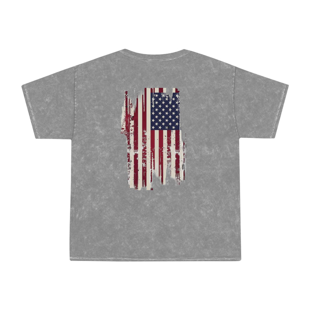 Mineral Washed American Flag T-Shirt - Red Oak Supply