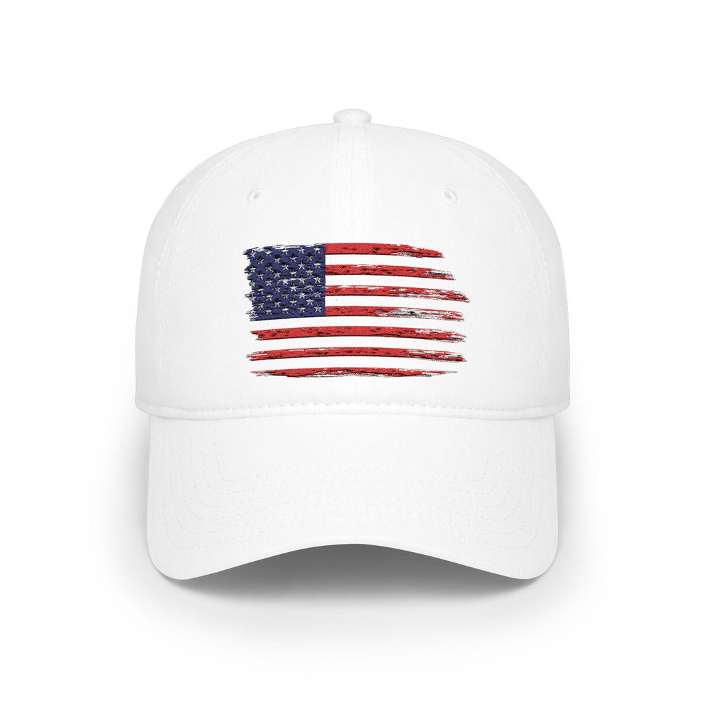 Embroidered American Flag Hat
