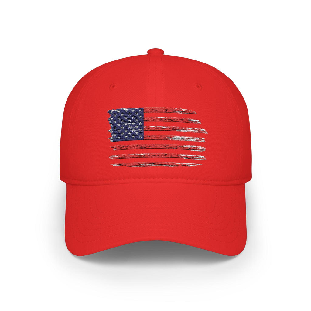 Embroidered American Flag Hat